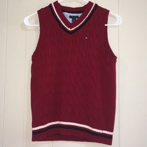 Tommy Hilfiger Sweater Vest Boys M 12/14